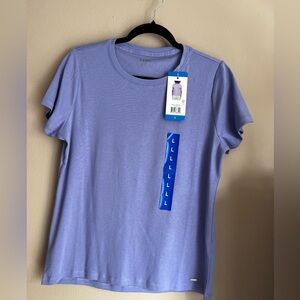 DKNY Large – Light Purple Short‑Sleeve Tee (NWT)